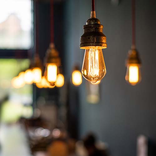 Old Fashioned Light Bulb